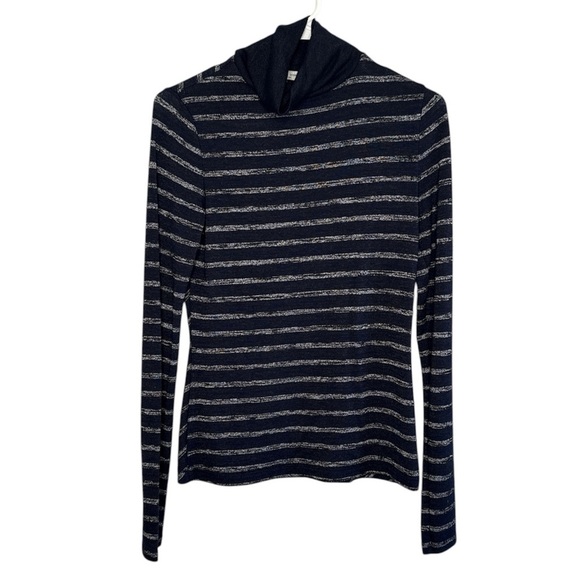 Rag & Bone Women's Striped Landon Turtleneck Size Small - Picture 1 of 7